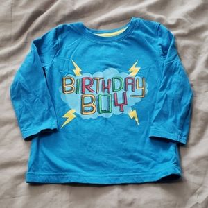 Cat & Jack "Birthday Boy" shirt.